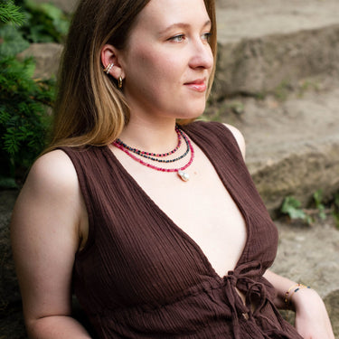 Ear cuff perlový Rebecca