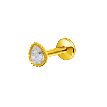 Labreta drop zirkonová mini