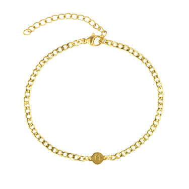 Pánský náramek s ražbou písmen