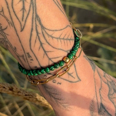 Pánský náramek paper clip minimal