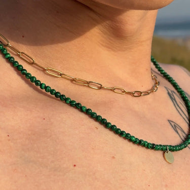 Pánský řetízek paper clip minimal