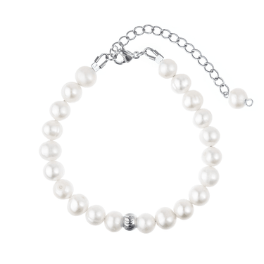 Perlový náramek Potato s korálkem