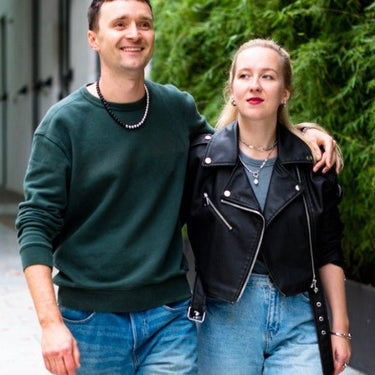 Dlouhý náhrdelník, nahrdelnik, náhrdelník, náhrdelník chirurgická ocel, Dámský náhrdelník z chirurgické oceli, Náhrdelníky Pro ženy, Ocelové náhrdelníky, Dlouhé Náhrdelníky, Dlouhý náhrdelník bižuterie, Dámský dlouhý náhrdelník, Dlouhý řetízek chirurgická ocel, Dlouhý stříbrný náhrdelník, hematit, hematitový náhrdelník