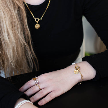 Náramek s karabinkou Vlny