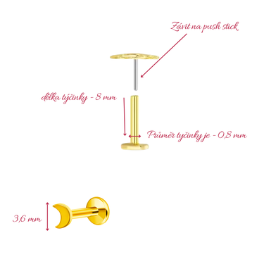 Labreta měsíc mini