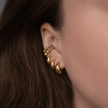 Náušnice drop kroužky