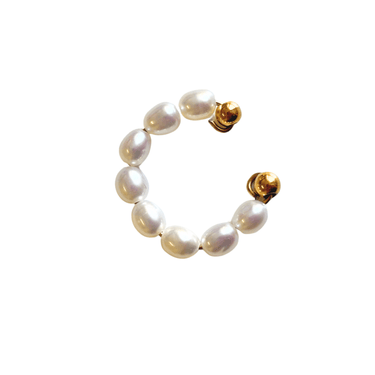 Ear cuff perlový Rebecca