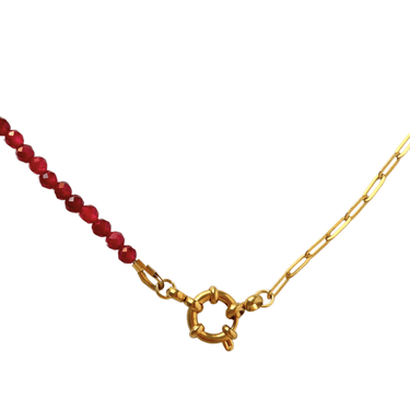 náhrdelník z rubínu, rubínový náhrdelník, šperk s rubínem, rubín náhrdelník, dámský náhrdelník s rubínem
rubínový šperk, náhrdelník z drahého kamene, šperk s významem,
rubín – kámen lásky, ideální dárek pro milovanou ženu, výjimečný dárek z lásky, elegantní šperk s příběhem, narozeninový dárek s rubínem, ruční výroba šperku s drahokamem, náhrdelník s přírodním rubínem, luxusní náhrdelník rubín