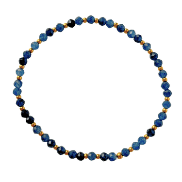Náramek z modrého safíru