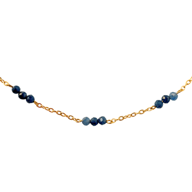 Náramek ze safíru triple