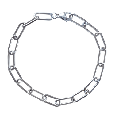 Pánský náramek paper clip