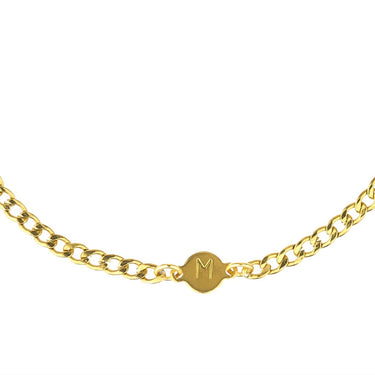 Pánský náramek s ražbou písmen