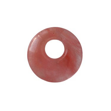 Přívěsek donut z růženinu