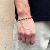 náramky pro může, Ocelové náramky pro muže, Panský masivní náramek, Pánské náramky, pánské šperky, pánský náramek, Originální pánské náramky, Luxusní pánské náramky, Pánský náramek ocel, Pánské náramky korálkové, Pánské náramky z chirurgické oceli, Pánský náramek ocel